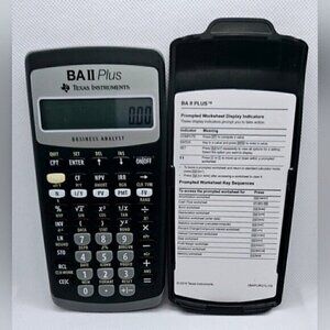 Texas Instruments BAII Plus Business Analyst Calculator